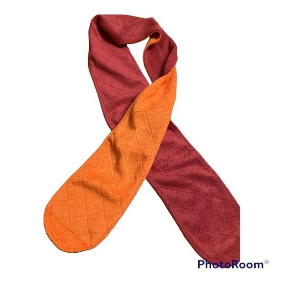Coldwater Creek Orange and Dark Pink Scarf NWT - Picture 1 of 8
